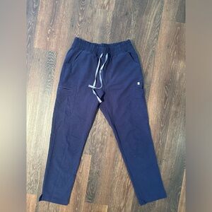 Figs High Waisted Navy Scrubs - Medium